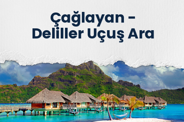Çağlayan → Deliller Uçuş Ara