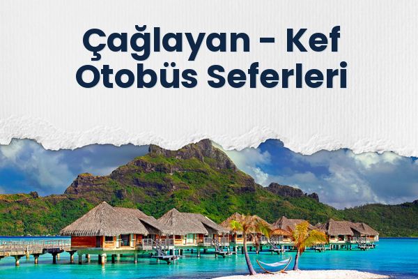 Çağlayan → Kef Otobüs Seferleri