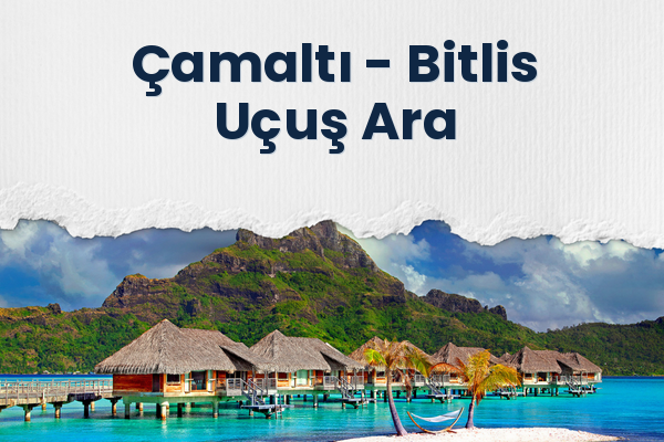 Çamaltı → Bitlis Uçuş Ara