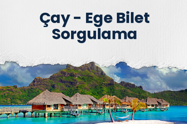 Çay → Ege Bilet Sorgulama