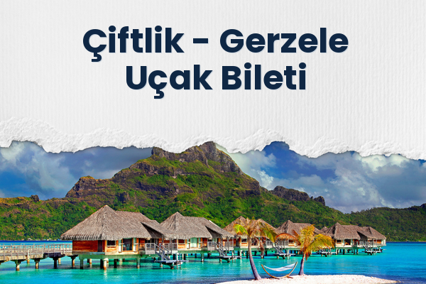Çiftlik → Gerzele Uçak Bileti