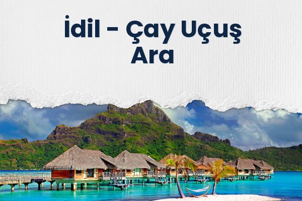 İdil → Çay Uçuş Ara