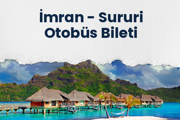 İmran → Sururi Otobüs Bileti