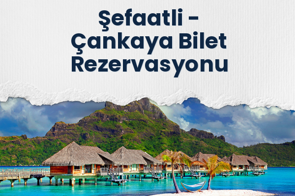 Şefaatli → Çankaya Bilet Rezervasyonu