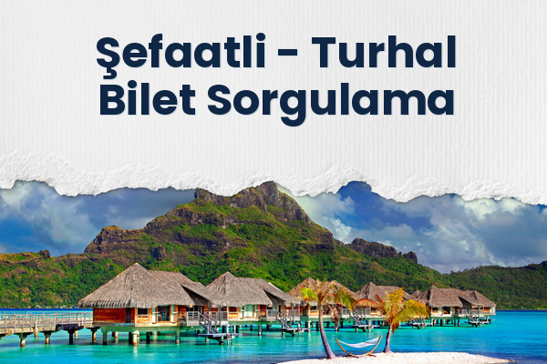 Şefaatli → Turhal Bilet Sorgulama