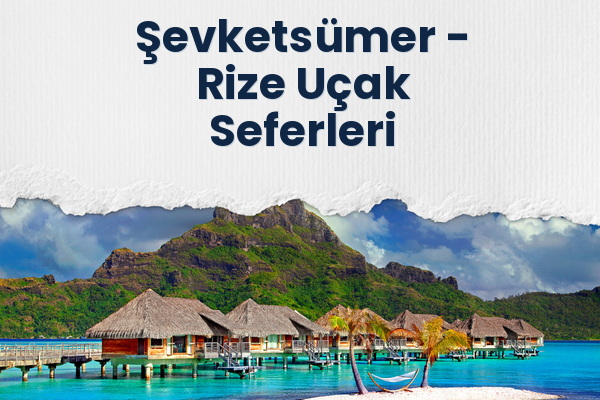 Şevketsümer → Rize Uçak Seferleri