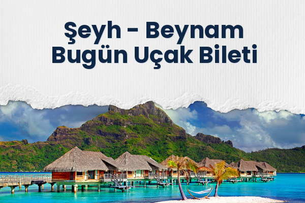 Şeyh → Beynam Bugün Uçak Bileti