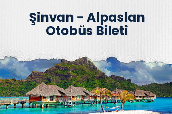 Şinvan → Alpaslan Otobüs Bileti