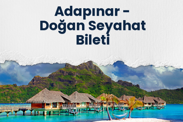 Adapınar → Doğan Seyahat Bileti