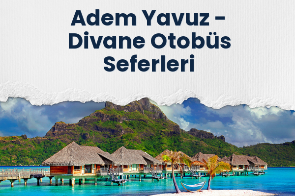 Adem Yavuz → Divane Otobüs Seferleri