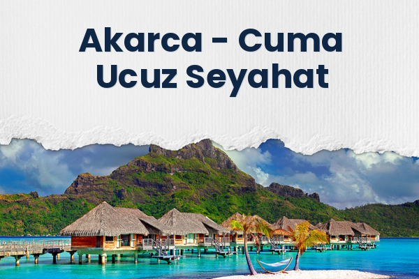 Akarca → Cuma Ucuz Seyahat