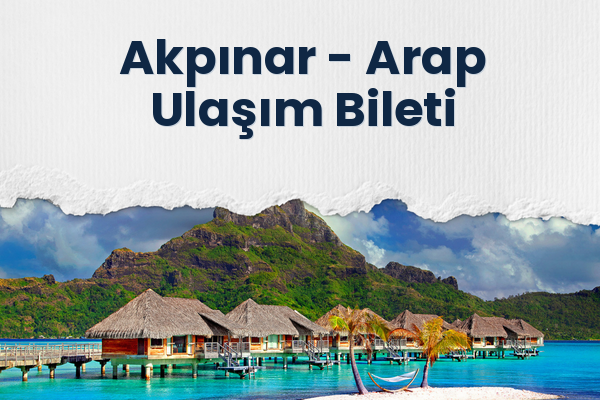 Akpınar → Arap Ulaşım Bileti