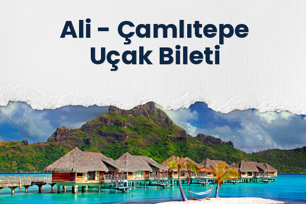 Ali → Çamlıtepe Uçak Bileti