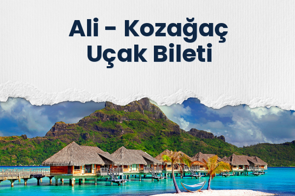 Ali → Kozağaç Uçak Bileti