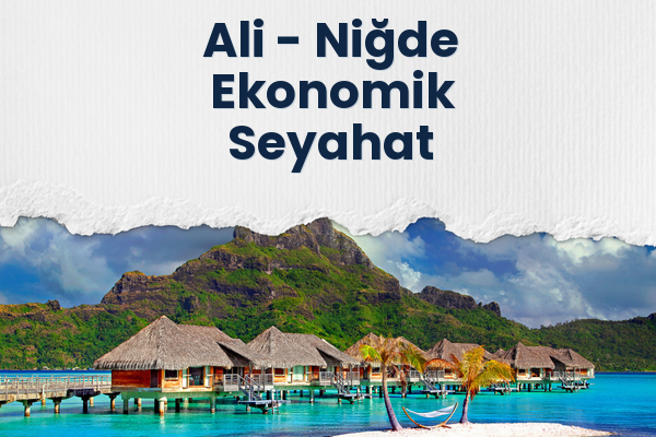 Ali → Niğde Ekonomik Seyahat