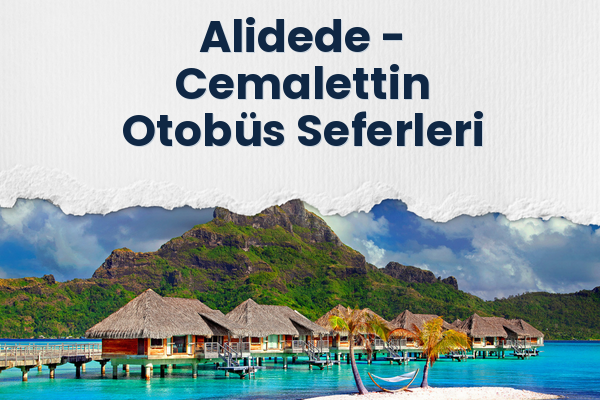 Alidede → Cemalettin Otobüs Seferleri