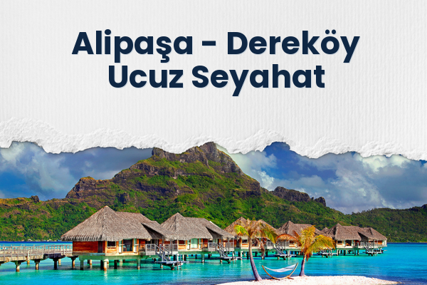 Alipaşa → Dereköy Ucuz Seyahat