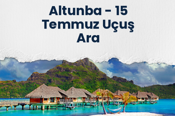 Altunba → 15 Temmuz Uçuş Ara