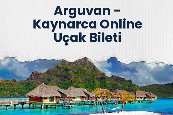 Arguvan → Kaynarca Online Uçak Bileti