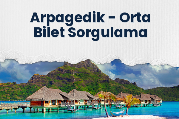 Arpagedik → Orta Bilet Sorgulama