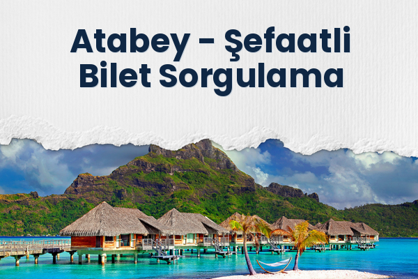 Atabey → Şefaatli Bilet Sorgulama