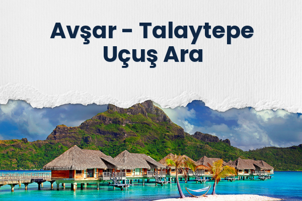 Avşar → Talaytepe Uçuş Ara