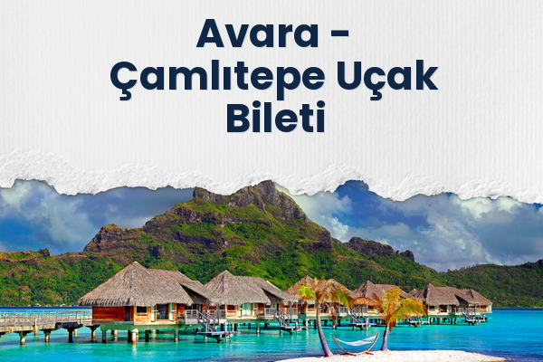Avara → Çamlıtepe Uçak Bileti