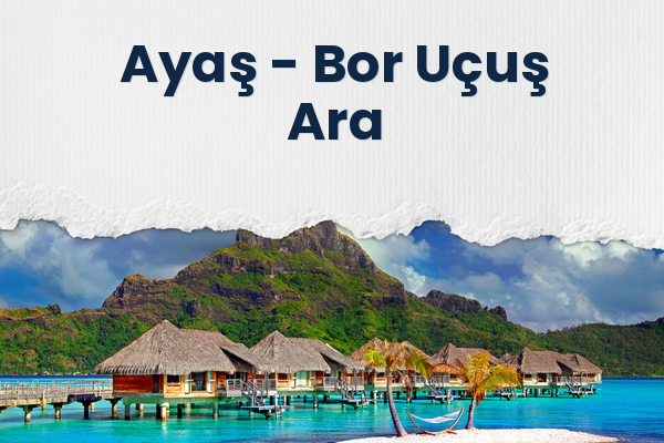 Ayaş → Bor Uçuş Ara