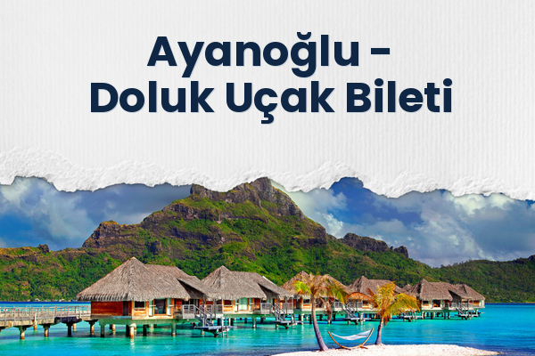 Ayanoğlu → Doluk Uçak Bileti