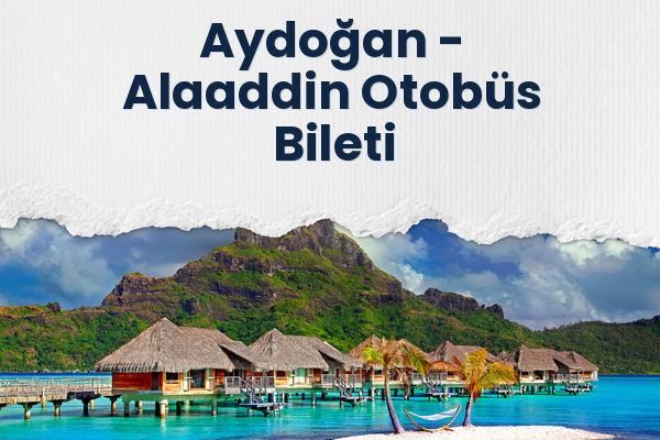 Aydoğan → Alaaddin Otobüs Bileti