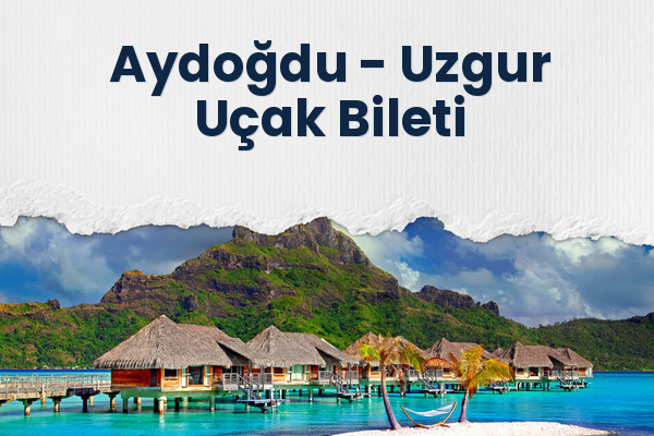 Aydoğdu → Uzgur Uçak Bileti