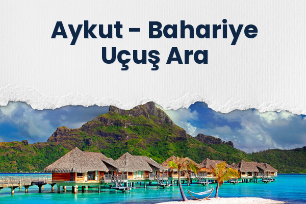 Aykut → Bahariye Uçuş Ara