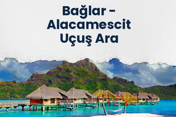 Bağlar → Alacamescit Uçuş Ara