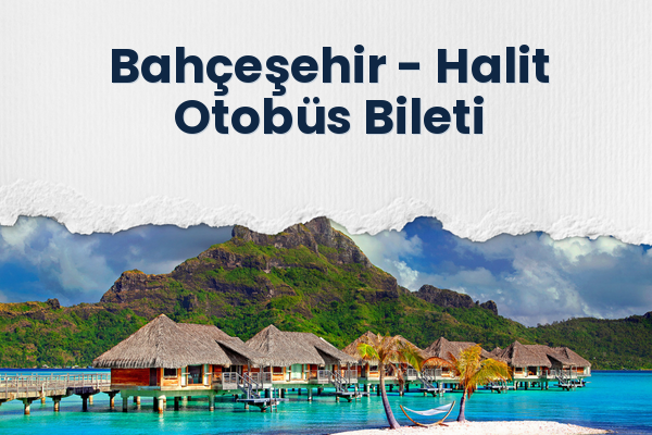 Bahçeşehir → Halit Otobüs Bileti