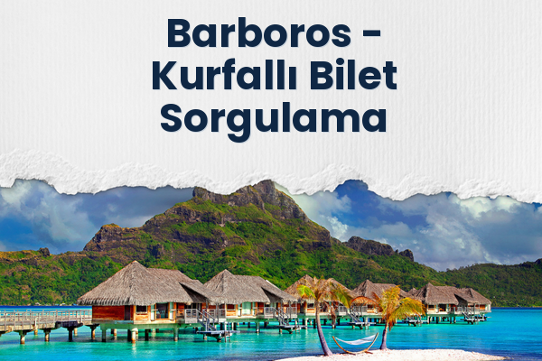Barboros → Kurfallı Bilet Sorgulama