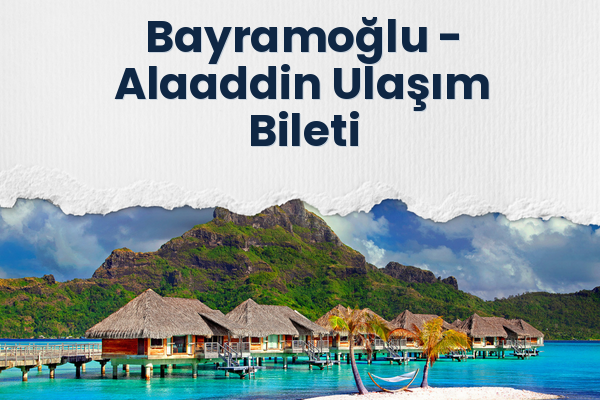 Bayramoğlu → Alaaddin Ulaşım Bileti