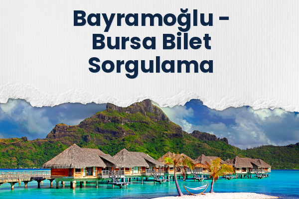 Bayramoğlu → Bursa Bilet Sorgulama