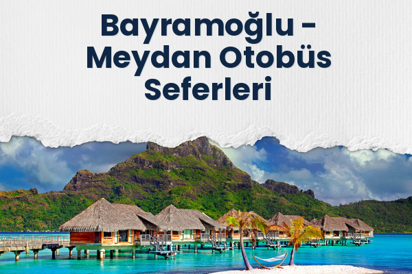 Bayramoğlu → Meydan Otobüs Seferleri