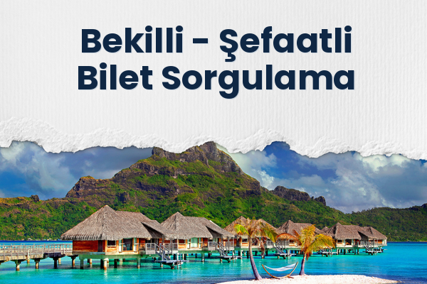 Bekilli → Şefaatli Bilet Sorgulama