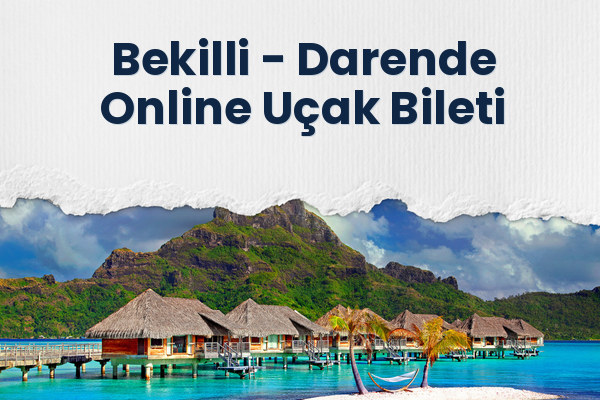 Bekilli → Darende Online Uçak Bileti