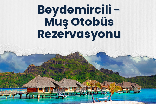 Beydemircili → Muş Otobüs Rezervasyonu