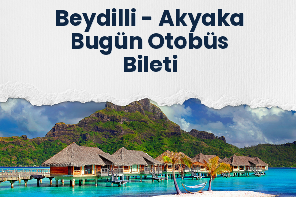 Beydilli → Akyaka Bugün Otobüs Bileti