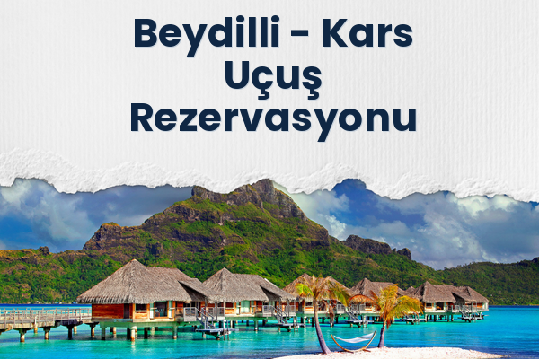 Beydilli → Kars Uçuş Rezervasyonu