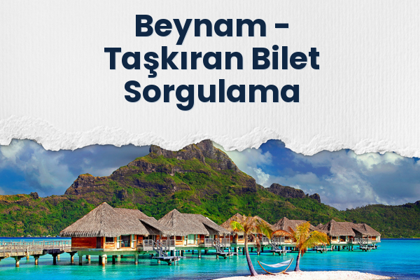 Beynam → Taşkıran Bilet Sorgulama
