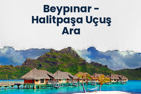 Beypınar → Halitpaşa Uçuş Ara