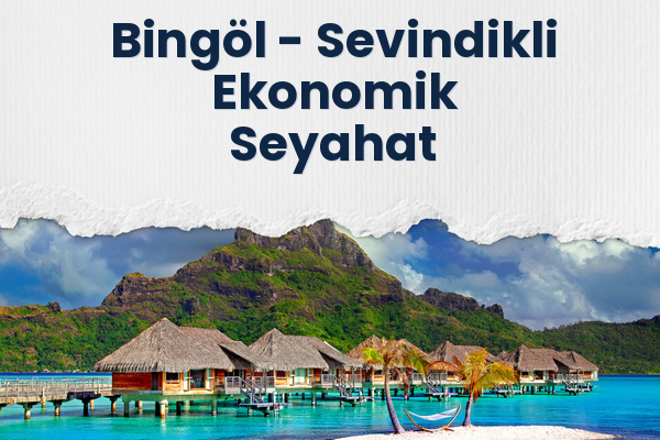 Bingöl → Sevindikli Ekonomik Seyahat