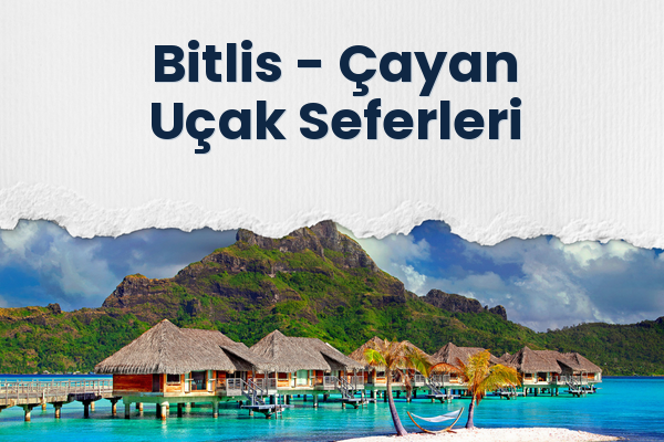 Bitlis → Çayan Uçak Seferleri