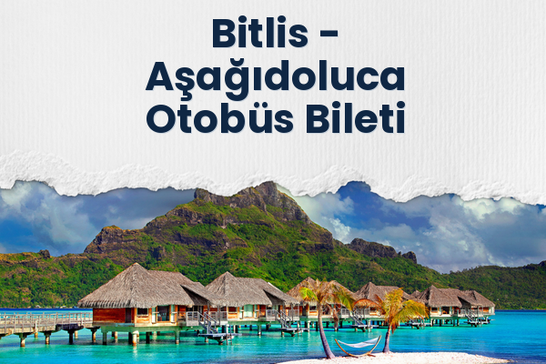 Bitlis → Aşağıdoluca Otobüs Bileti