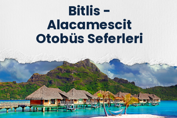 Bitlis → Alacamescit Otobüs Seferleri