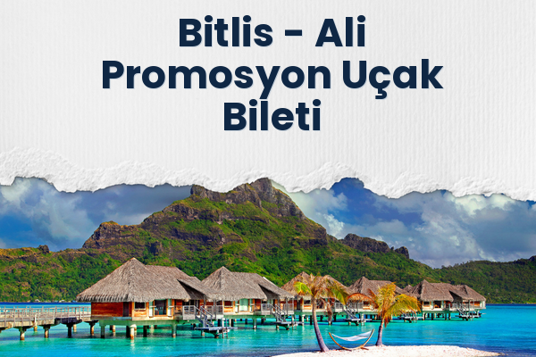 Bitlis → Ali Promosyon Uçak Bileti